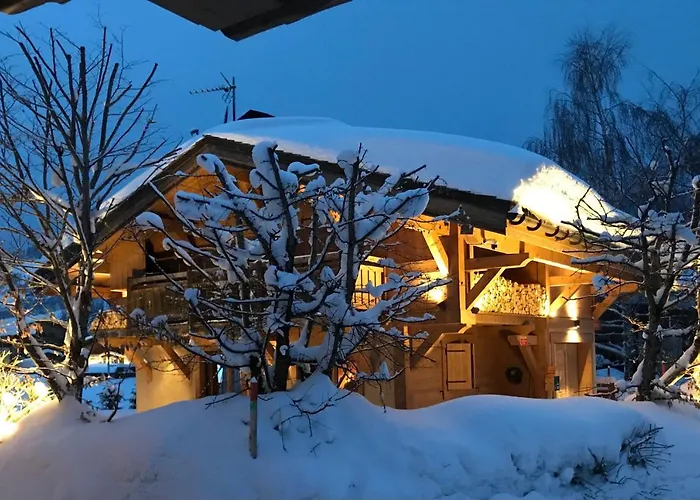 Megeve, Ideal Familles Proche Et Centre Village 木屋 *