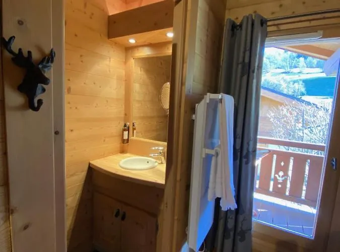 木屋 Megeve, Ideal Familles Proche Et Centre Village 梅杰夫