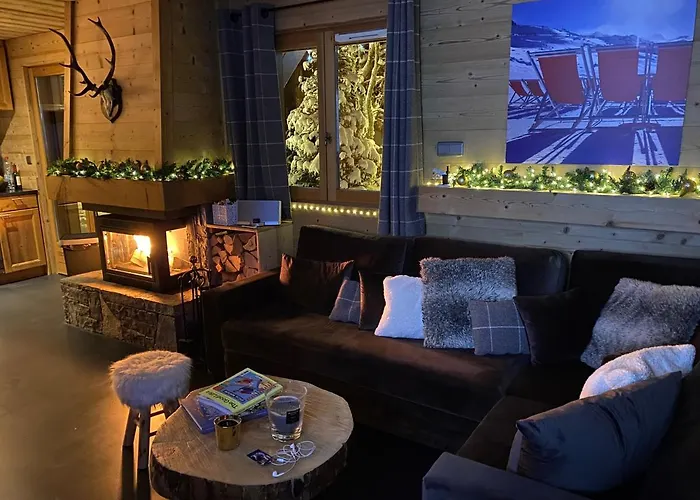 木屋 Megeve, Ideal Familles Proche Et Centre Village 梅杰夫