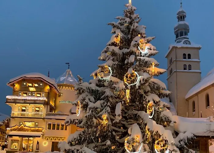 Megeve, Ideal Familles Proche Et Centre Village * 梅杰夫