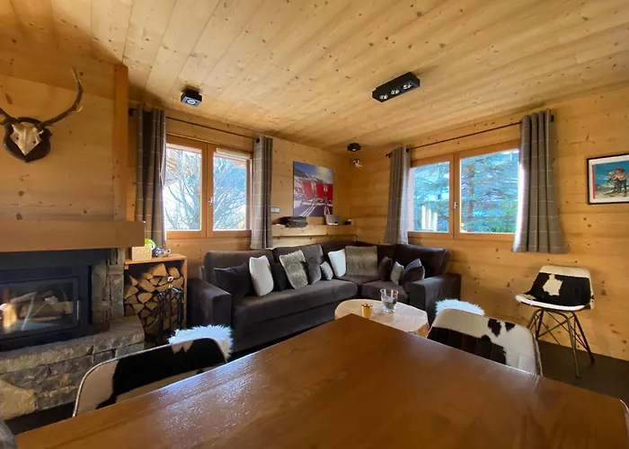 木屋 Megeve, Ideal Familles Proche Et Centre Village 梅杰夫